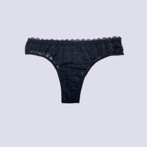 Midnight Noir Geometric Lace Brief | 3 pack