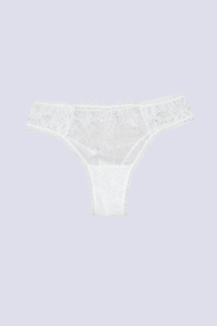 Whisper White Scalloped Lace Brief