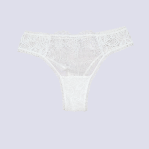 Whisper White Scalloped Lace Brief